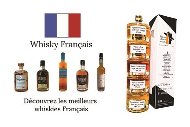 Coffret découverte whisky - 5 Mignonnettes - BienManger Paniers Garnis