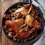 Cuisses de poulet flambées au whisky